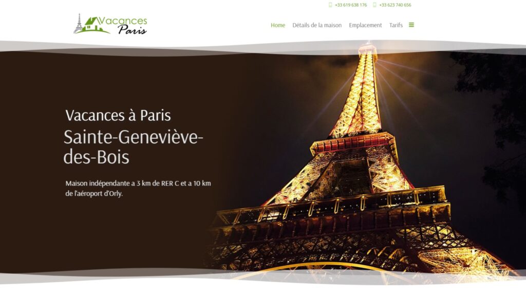 Vacances Paris